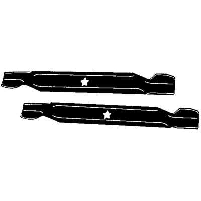 Arnold 21 In. Replacement Tractor Mower Blade Set
